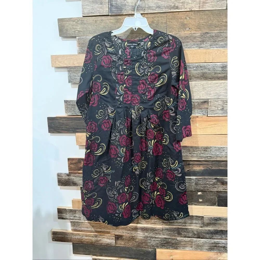 Gudrun Sjoden floral dress size Small
